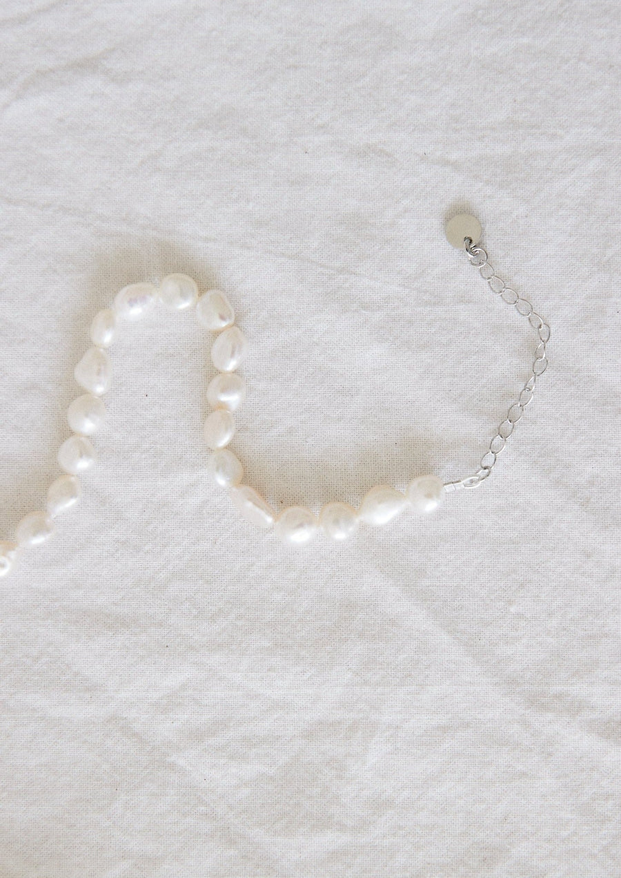 Irregular keshi pearl bracelet - Alyssa
